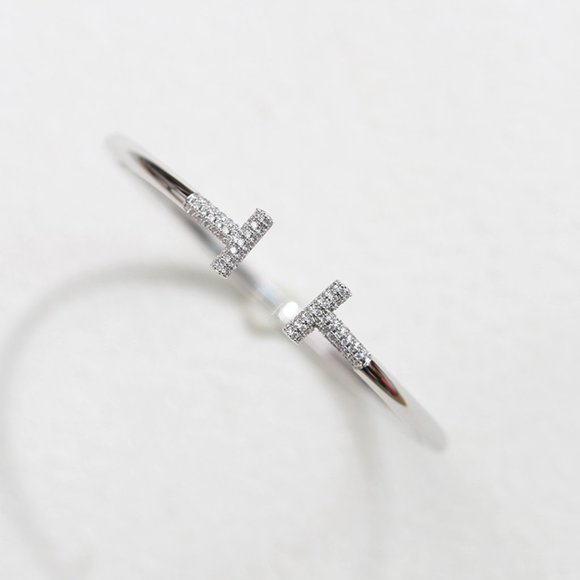 Rose Gold  Open Bracelet - Picture 2 of 12